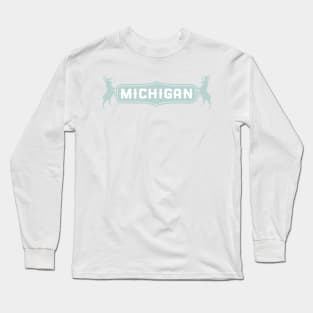 Michigan Elks Long Sleeve T-Shirt